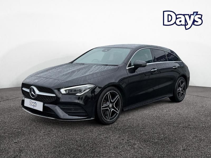 Used Mercedes CLA200 AMG Line Premium Plus 163 HP (119 kW) 2021 Black Estate