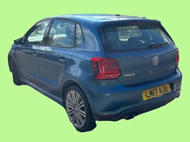 Used VW Polo BlueGT 150 HP (110 kW) 2017 Blue Hatchback