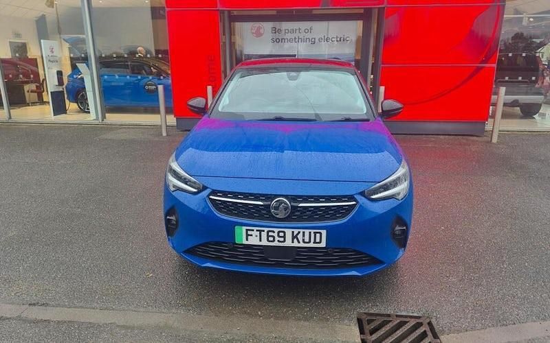 Used Vauxhall Corsa-e Elite 100 kW (136 HP) 2020 Blue Hatchback
