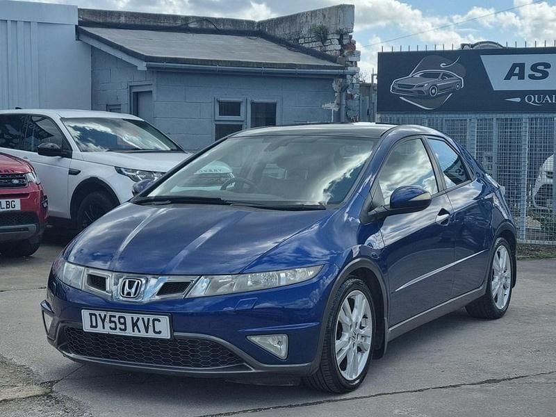 Begagnad Honda Civic EX 140 HK (102 kW) 2009 Blå Halvkombi