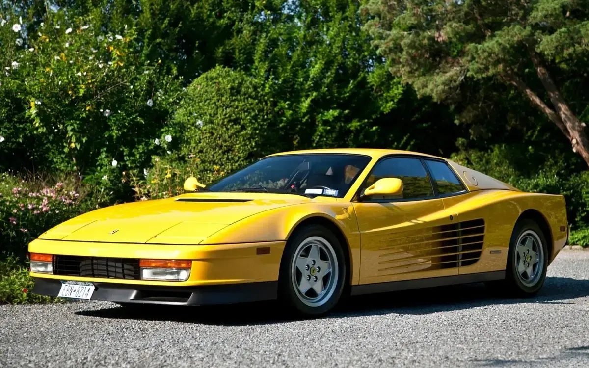 Used Ferrari Testarossa 1991 Red Coupe