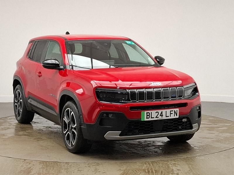 Used Jeep Avenger Summit 114 kW (156 HP) 2024 Red SUV