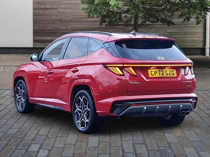 Used Hyundai Tucson N Line 230 HP (169 kW) 2022 Red SUV