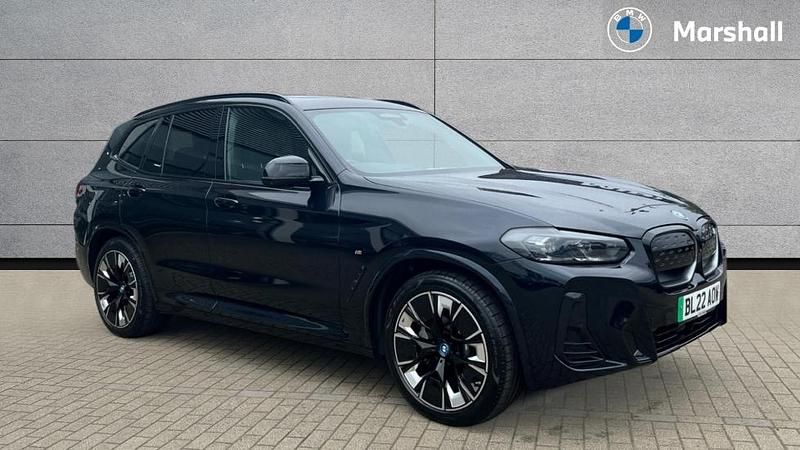 Black Used 2022 BMW iX3 M Sport SUV | £32,125 (Fair price) - Image 1/4