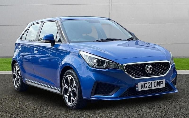 Blue Used 2021 MG MG3 Excite Hatchback | £9,995 (Fair price) - Image 1/4