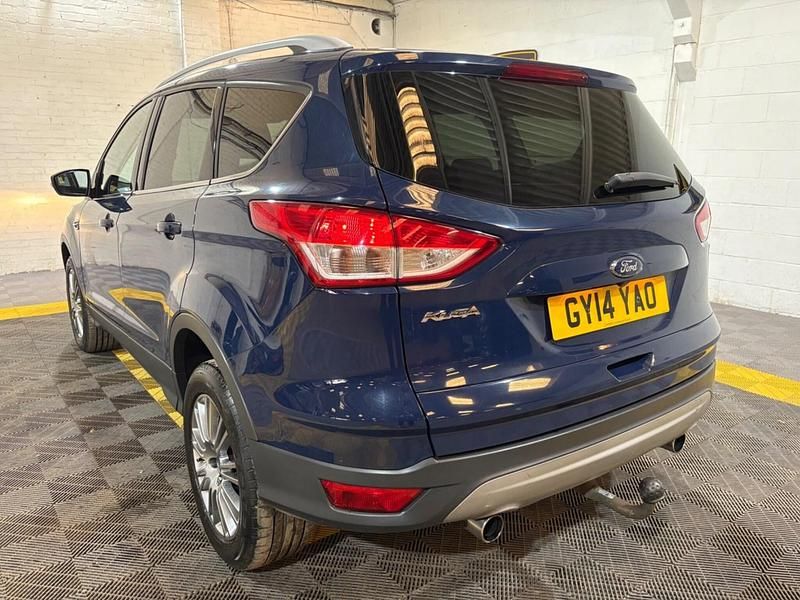 Used Ford Kuga Titanium 163 HP (119 kW) 2014 Blue SUV