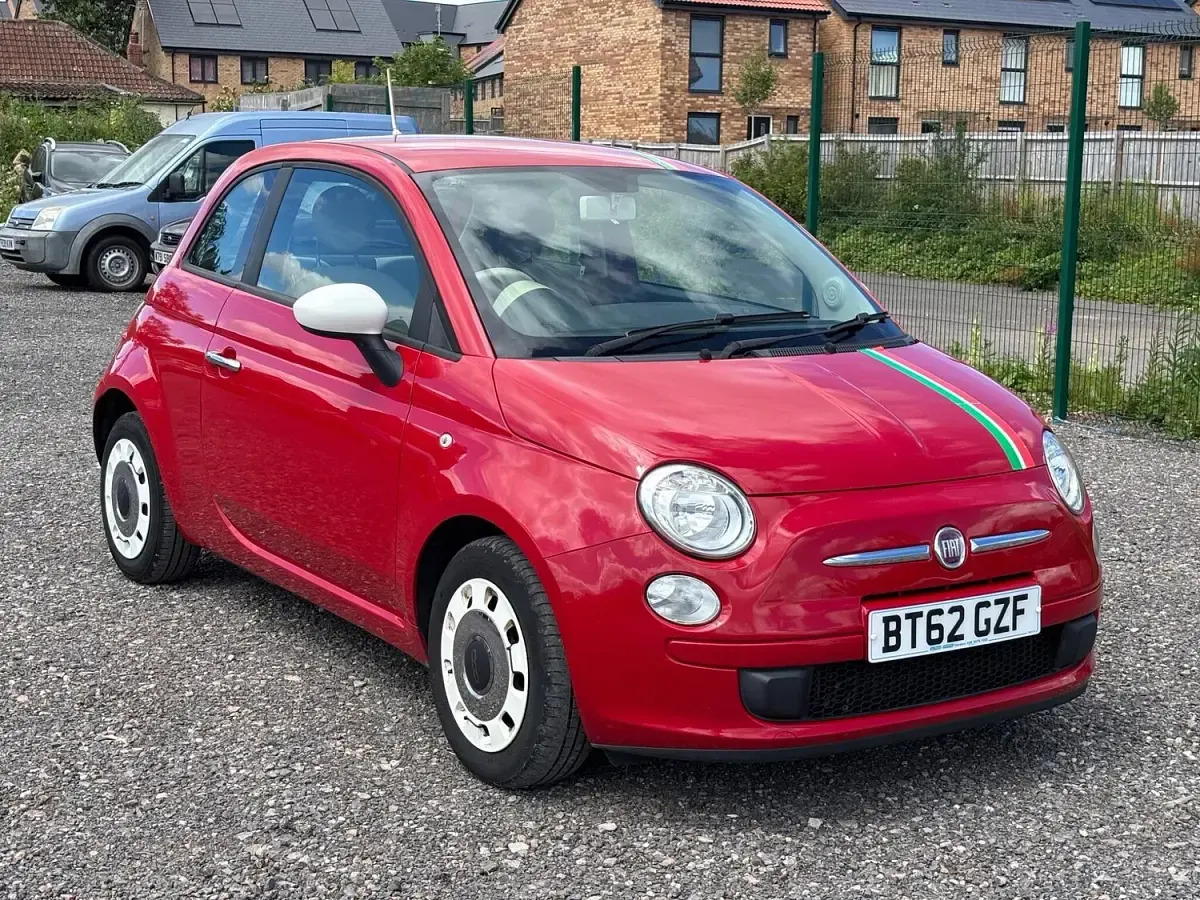 Used Fiat 500 S 85 HP (62 kW) 2012 Red Hatchback