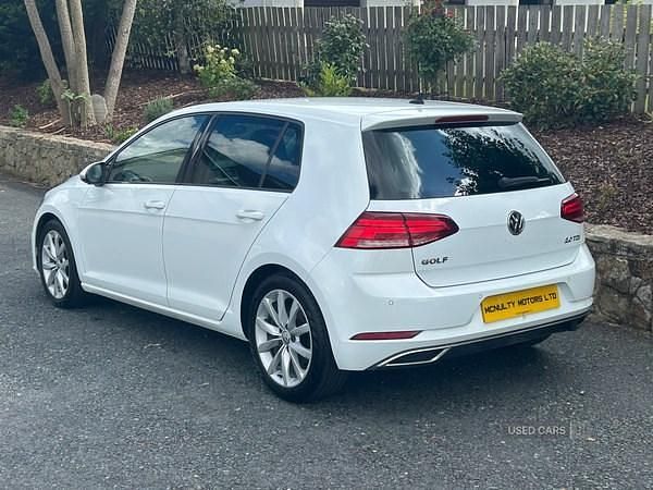 Used VW Golf VII GT 150 HP (110 kW) 2017 White Hatchback