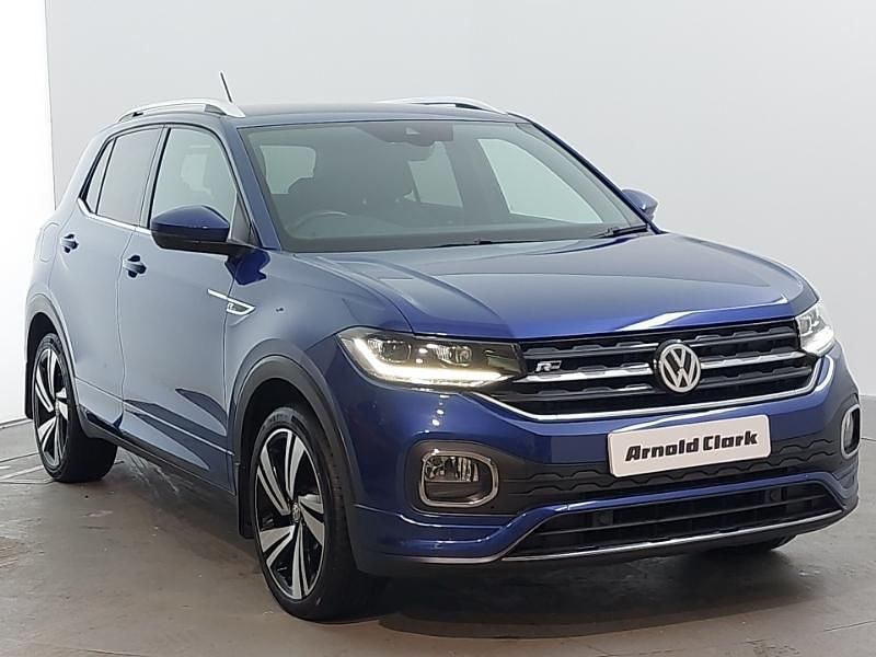 Blue Used 2019 VW T-Cross R-line SUV | £16,998 (Good price) - Image 1/4