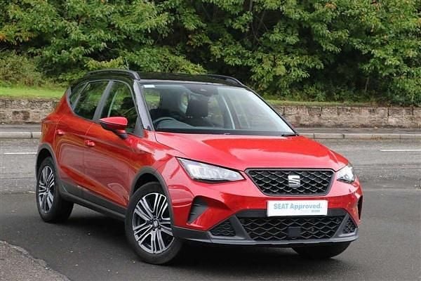 Red Used 2022 Seat Arona SE Technology SUV | £13,495 (Fair price) - Image 1/4
