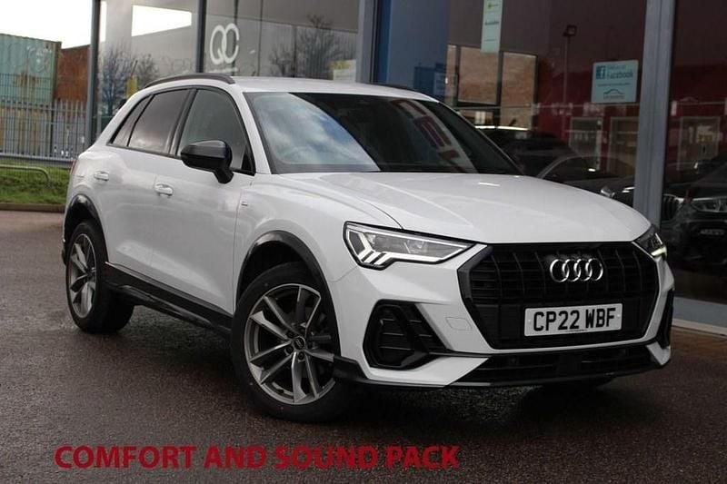 Used Audi Q3 Black Edition 150 HP (110 kW) 2022 White SUV