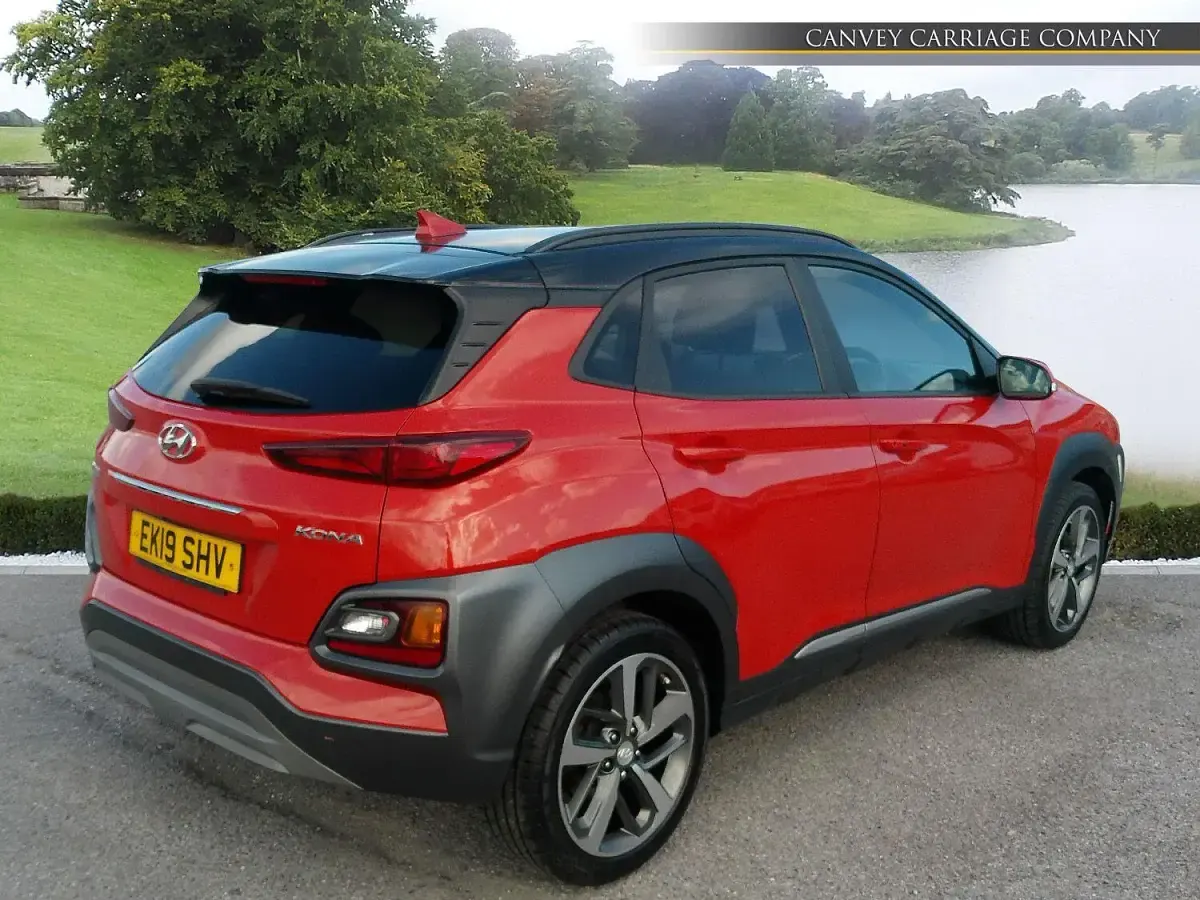 Used Hyundai Kona Premium 120 HP (88 kW) 2019 Orange SUV