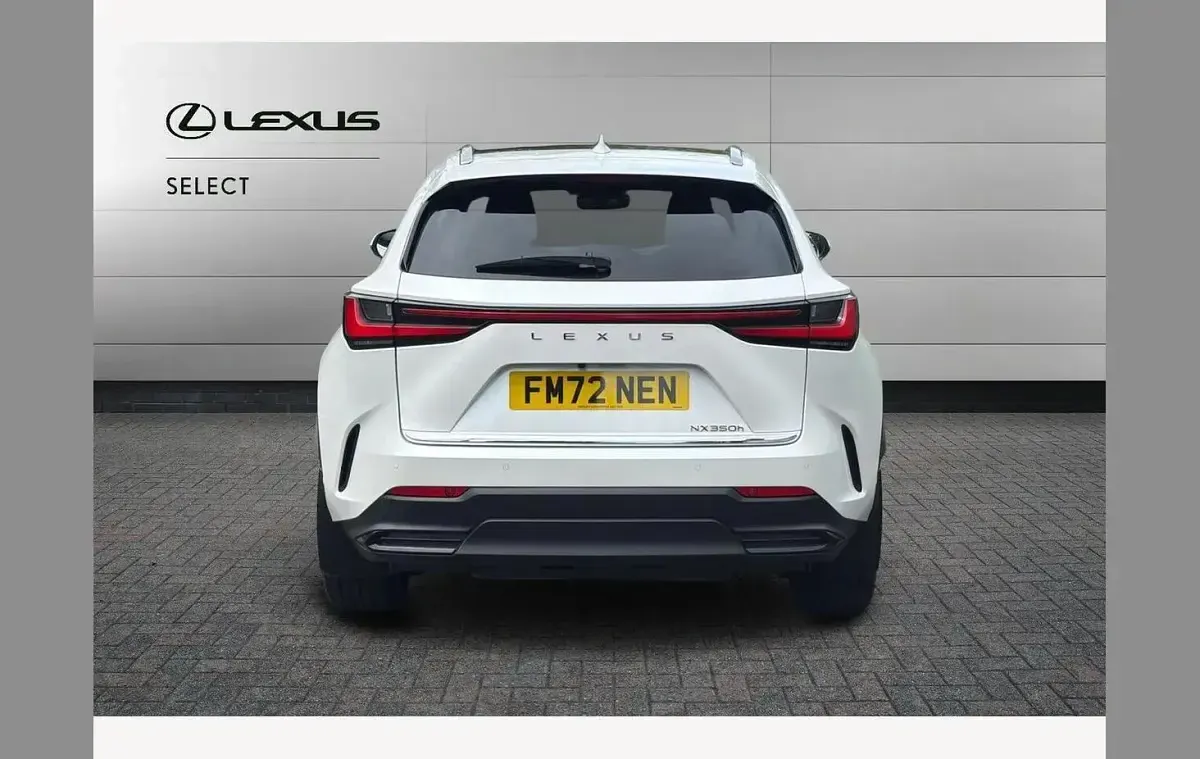 Used Lexus NX350h 245 HP (180 kW) 2022 Sonic white SUV