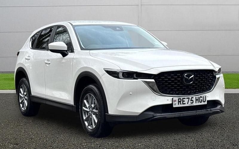 White New 2025 Mazda CX-5 Center-Line SUV | £23,999 (Super price) - Image 1/4