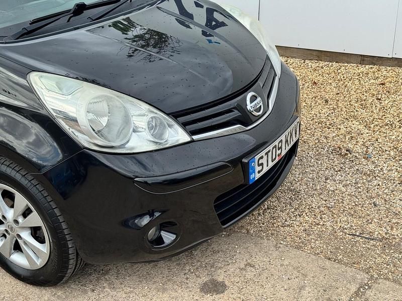 Used Nissan Note Acenta 88 HP (64 kW) 2009 Black MPV