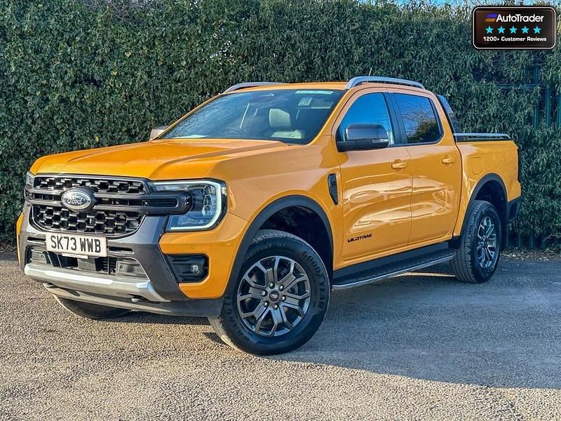 Used Ford Ranger Wildtrack 2023 Orange Pickup