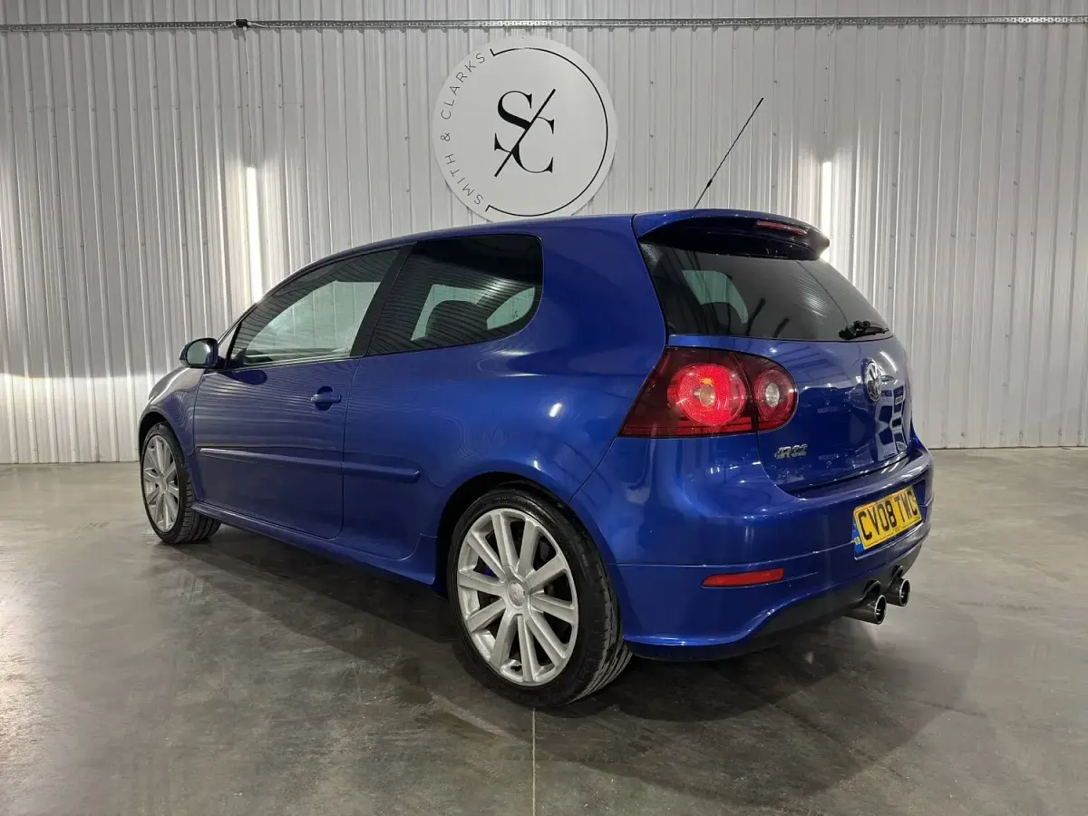 Used VW Golf V R 2008 Blue Hatchback