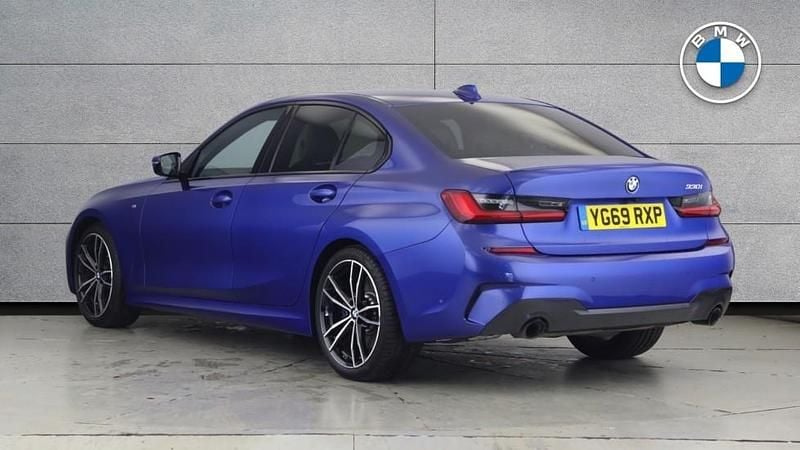 Used BMW 330 M Sport 254 HP (186 kW) 2019 Blue Sedan