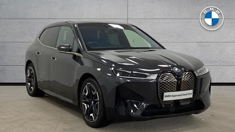 Grey Used 2022 BMW iX M Sport SUV | £35,495 (Fair price) - Image 1/4