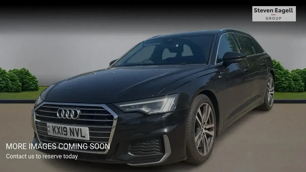 Used Audi A6 S-Line 2019 Black Estate