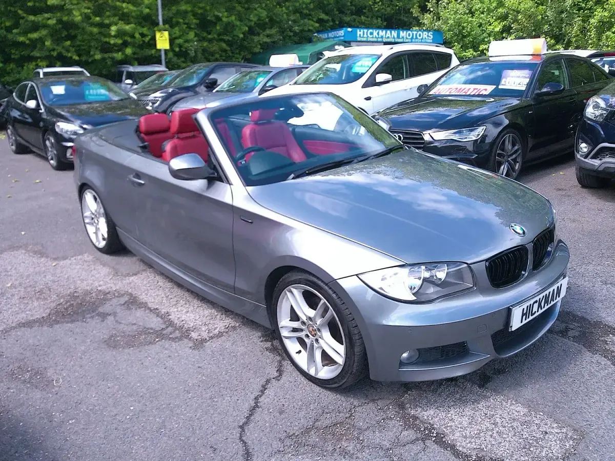 Used BMW 118 Cabriolet M Sport 2010 Grey Cabriolet