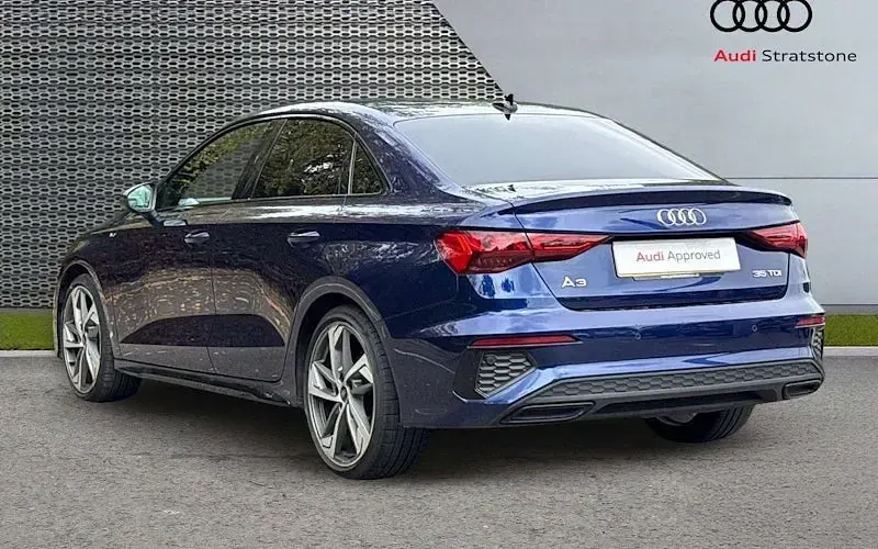 Used Audi A3 150 HP (110 kW) 2023 Blue Sedan