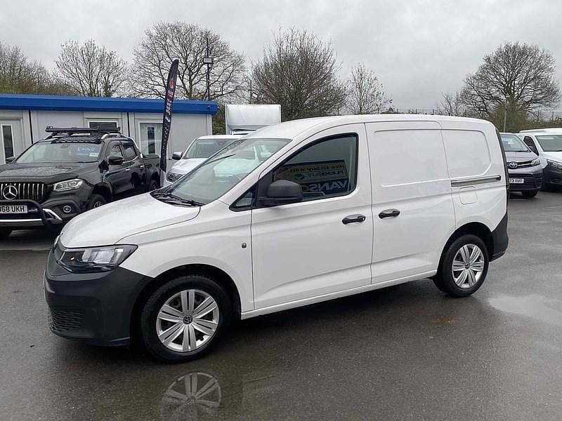 Used VW Caddy S 102 HP (75 kW) 2021 White MPV