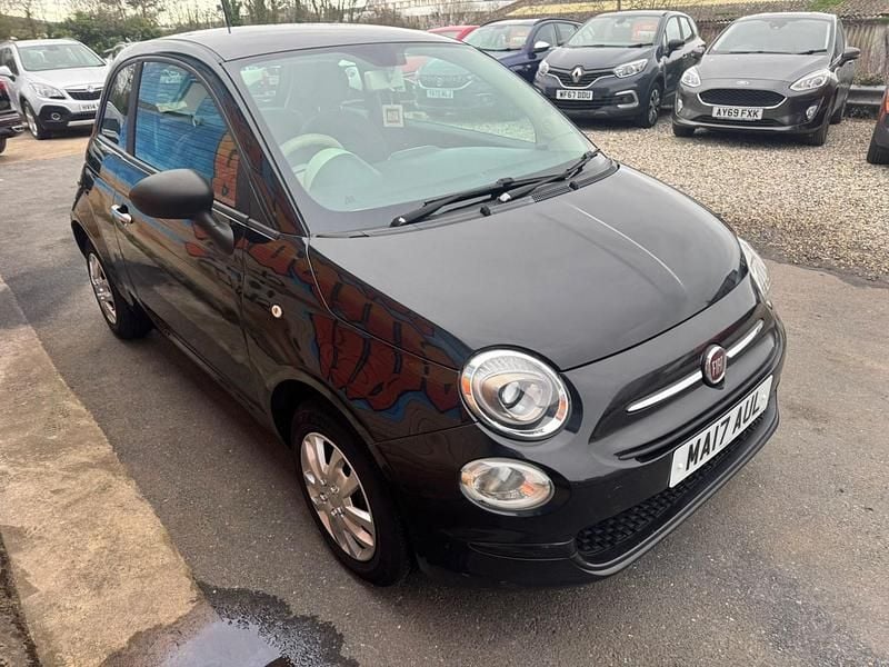 Used Fiat 500 Pop 69 HP (50 kW) 2017 Black Hatchback