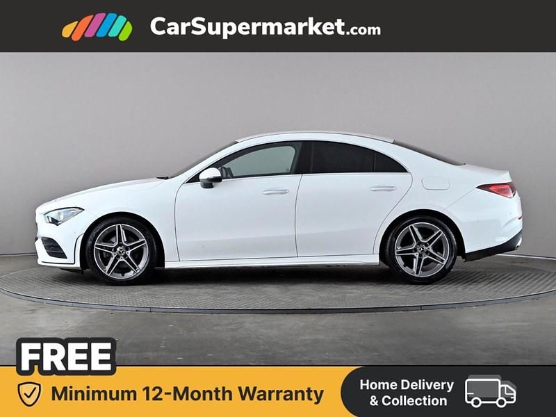Used Mercedes CLA180 AMG Line Premium 2020 White Sedan