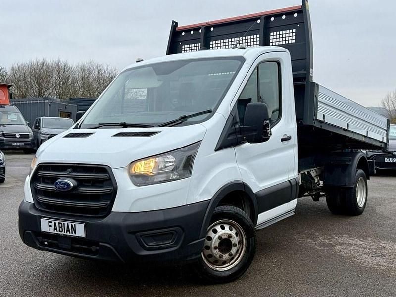 Used Ford Transit 130 HP (95 kW) 2022 White Cabriolet