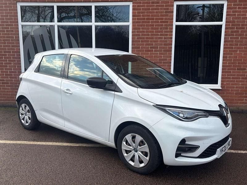 Used Renault Zoe Play 100 kW (136 HP) 2020 White Hatchback