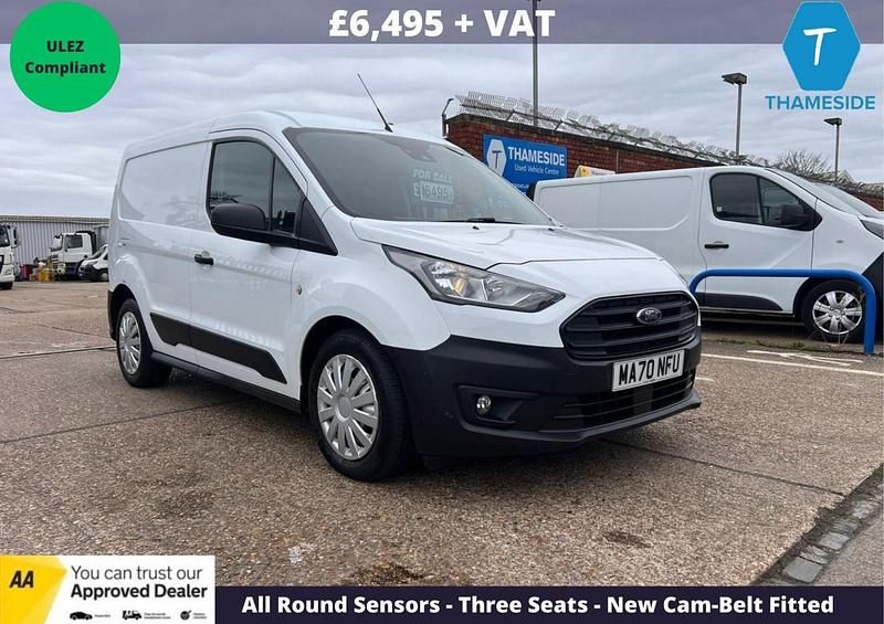 Used Ford Transit Connect S 75 HP (55 kW) 2020 White MPV