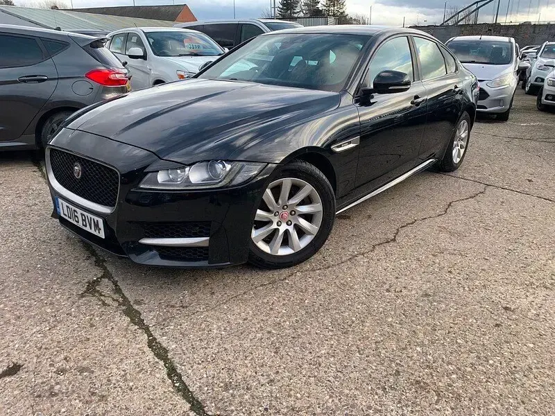 Used Jaguar XF R-Sport 2016 Black Sedan