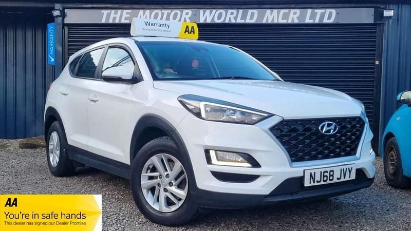 Used Hyundai Tucson 177 HP (130 kW) 2018 White SUV