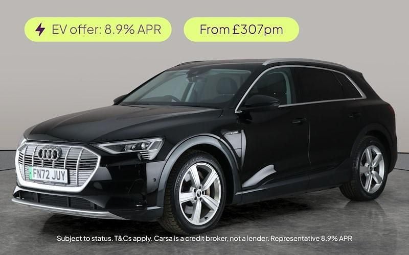 Black Used 2022 Audi e-tron Comfort SUV | £18,385 (Super price) - Image 1/2