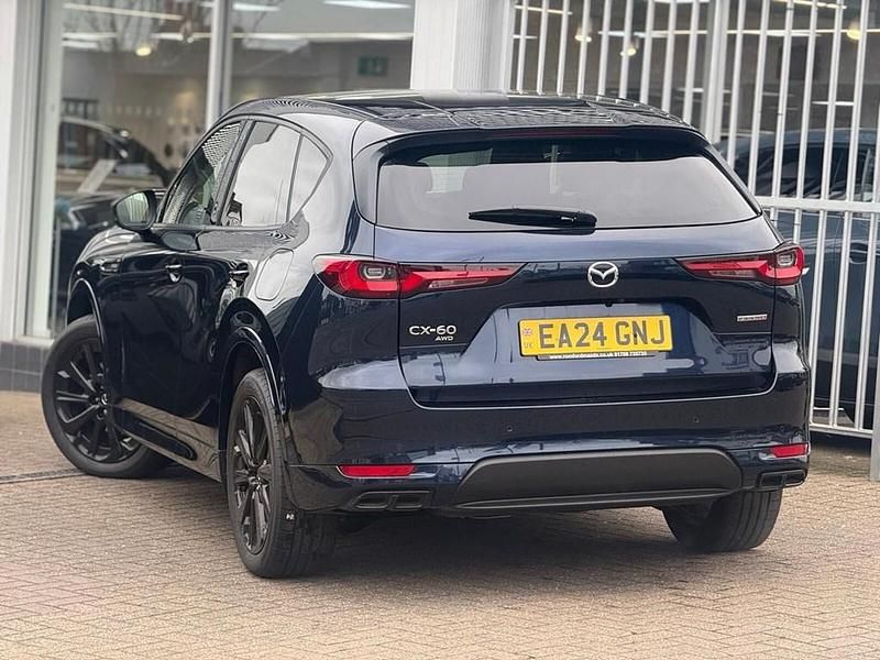 Used Mazda CX-60 Homura-Line 2024 Deep crystal blue SUV