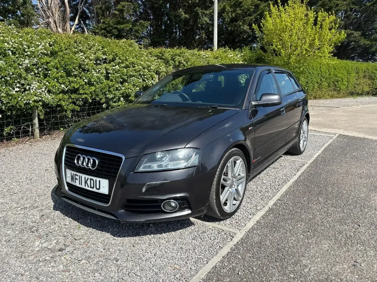 Used Audi A3 S-Line 138 HP (101 kW) 2011 Grey Hatchback