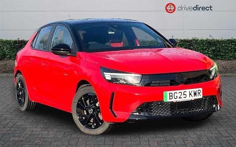 Used Vauxhall Corsa-e 100 kW (136 HP) 2025 Red Hatchback