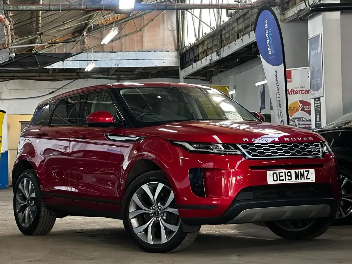 Used Land Rover Range Rover evoque HSE 180 HP (132 kW) 2019 Red SUV
