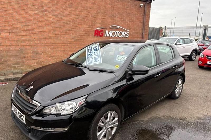 Black Used 2016 Peugeot 308 Active Hatchback | £3,995 (Fair price) - Image 1/1