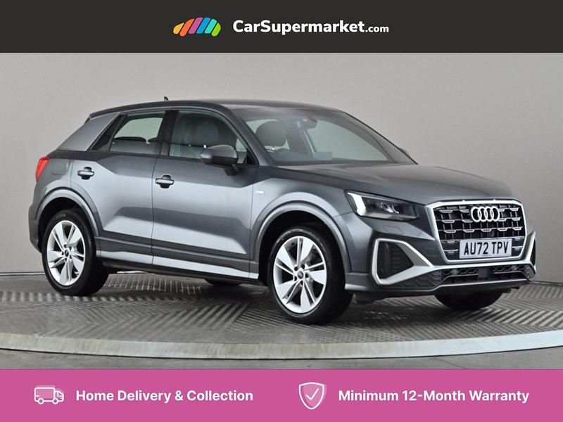 Grey Used 2022 Audi Q2 S-Line SUV | £18,197 (A bit pricey) - Image 1/4
