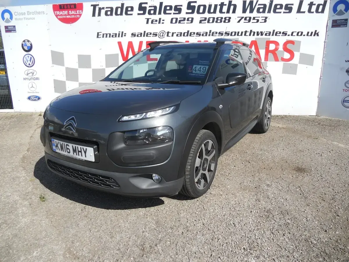 Used Citroën C4 Cactus Flair 82 HP (60 kW) 2016 Grey Hatchback