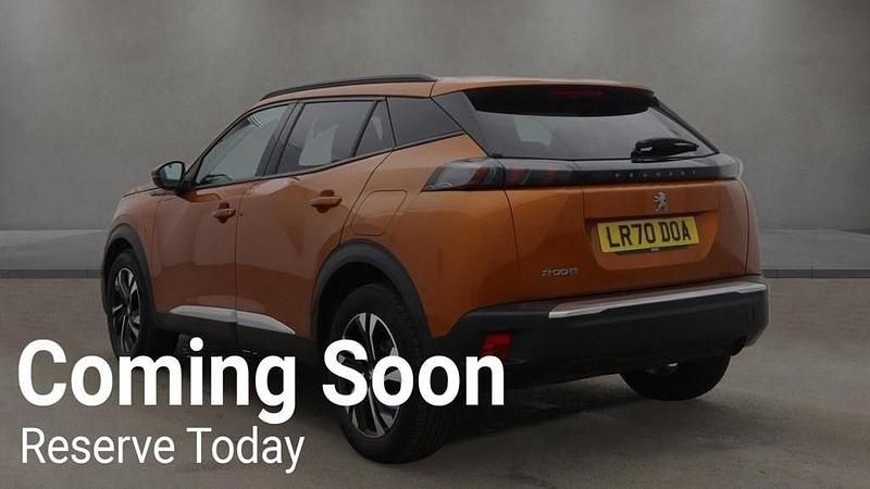 Used Peugeot 2008 Allure Premium 100 HP (73 kW) 2020 Orange SUV