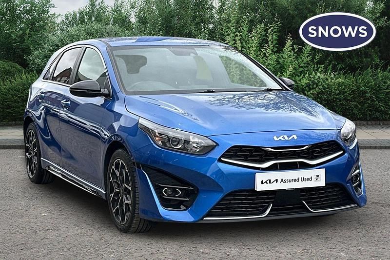 Used Kia Ceed GT-Line 158 HP (116 kW) 2023 Blue Hatchback