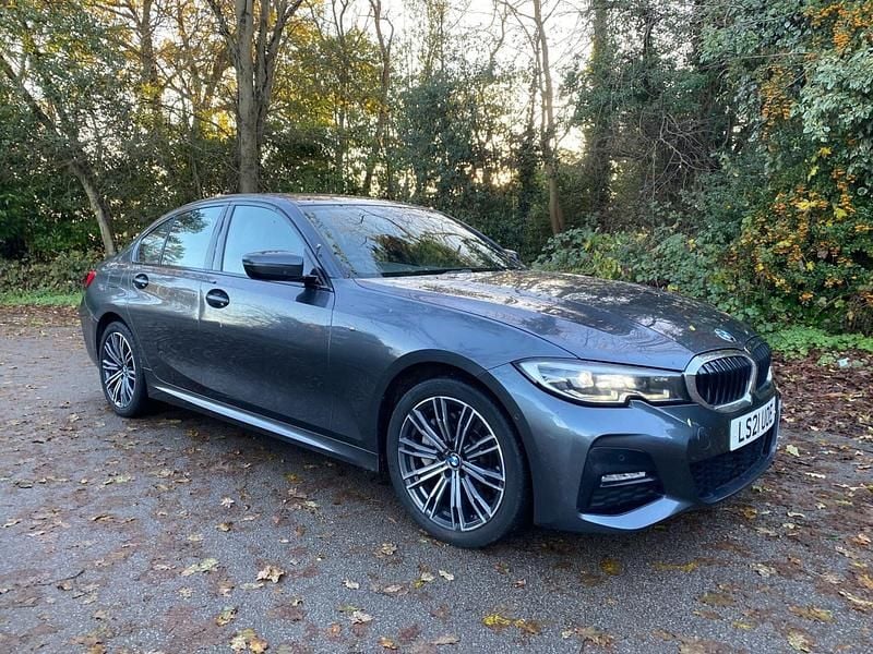 Grey Used 2021 BMW 330e M Sport Sedan | £13,895 (Good price) - Image 1/4