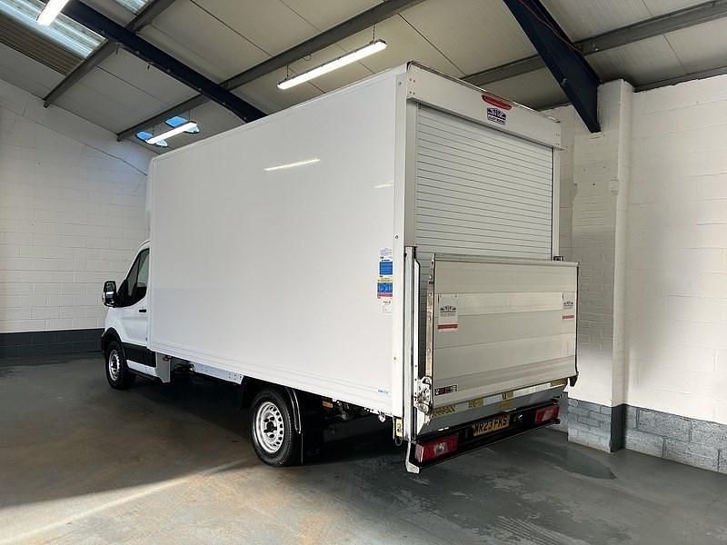 Used Ford Transit S 130 HP (95 kW) 2023 White Cabriolet