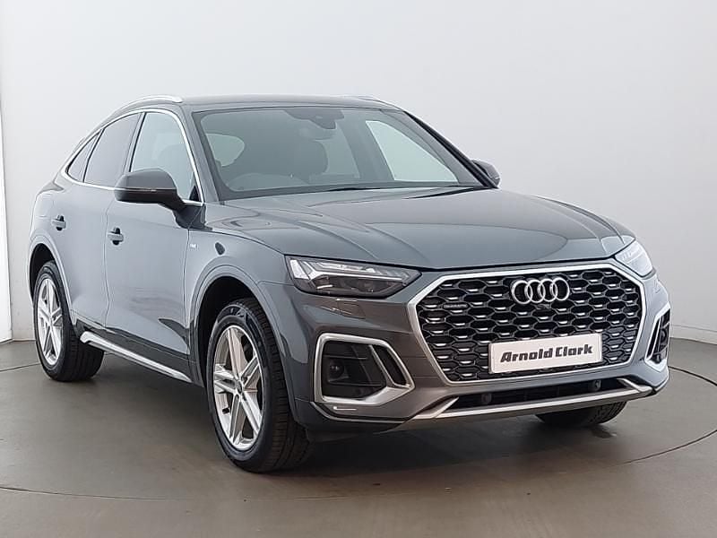 Used Audi Q5 S-Line 204 HP (150 kW) 2022 Grey SUV