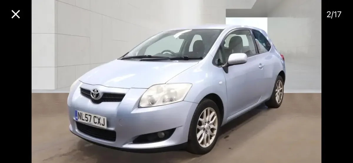 Usado Toyota Auris 2007 Azul Citadino