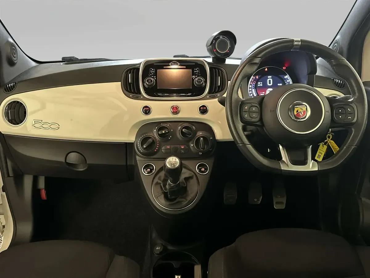 Used Abarth 595 145 HP (106 kW) 2019 White Hatchback