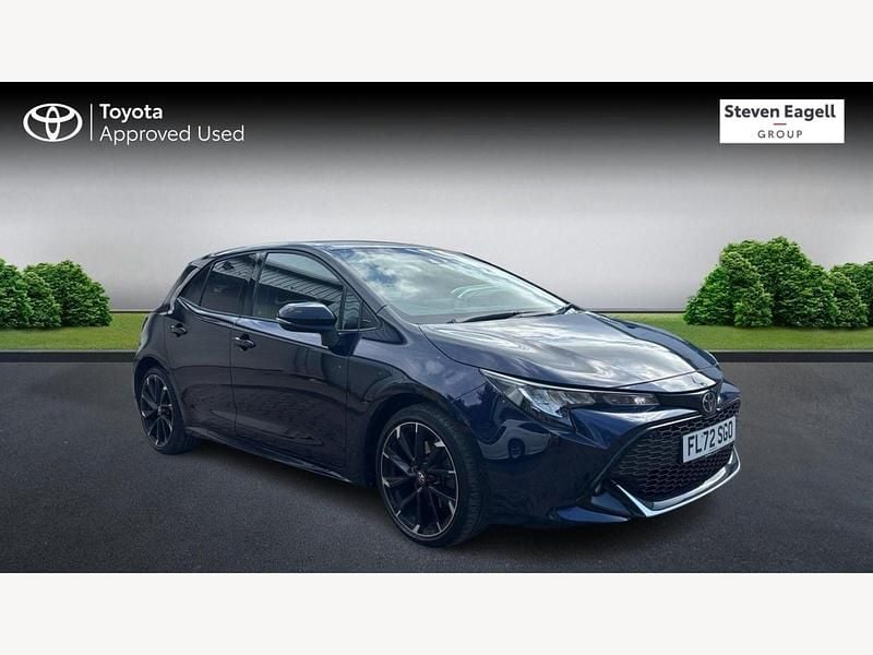 Used Toyota Corolla Sport 2022 Blue/black Hatchback